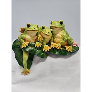 Castagna Corner Creations Frogs Lily Pad Figurine 60291 Shelf Sitter 1998‎
